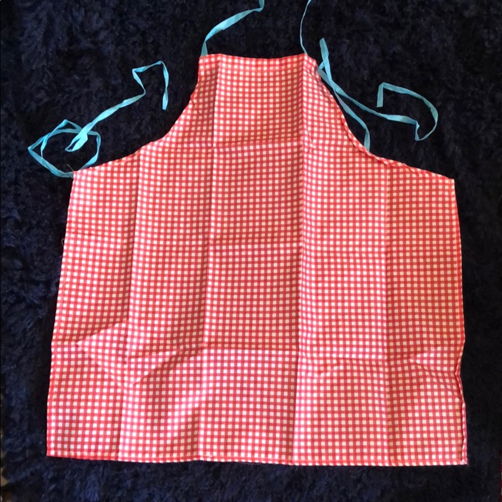 Gingham Grilling Apron